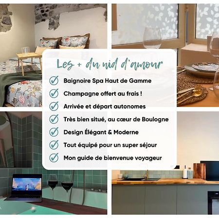 Nid D'Amour - Suite Romantique Boulogne-sur-Mer Exteriér fotografie